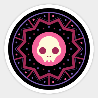 Circle of skulls Sticker